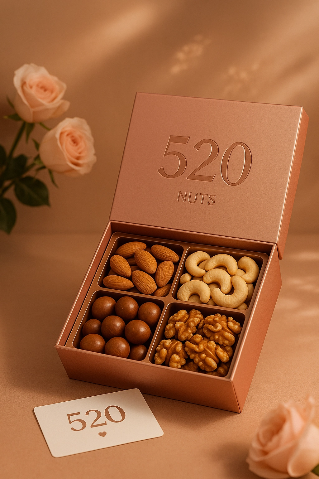 堅果禮盒,520