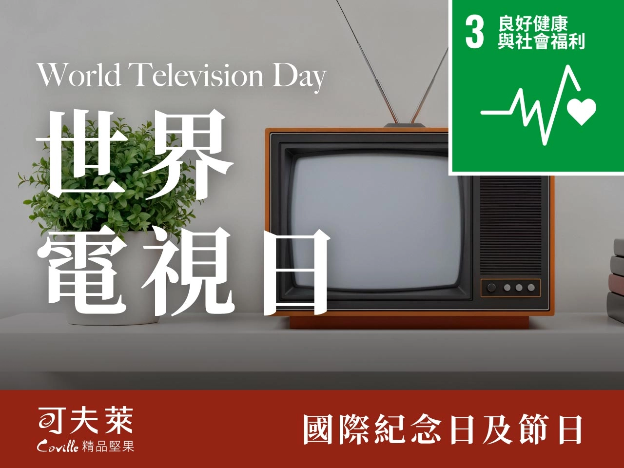 世界電視日,堅果,可夫萊