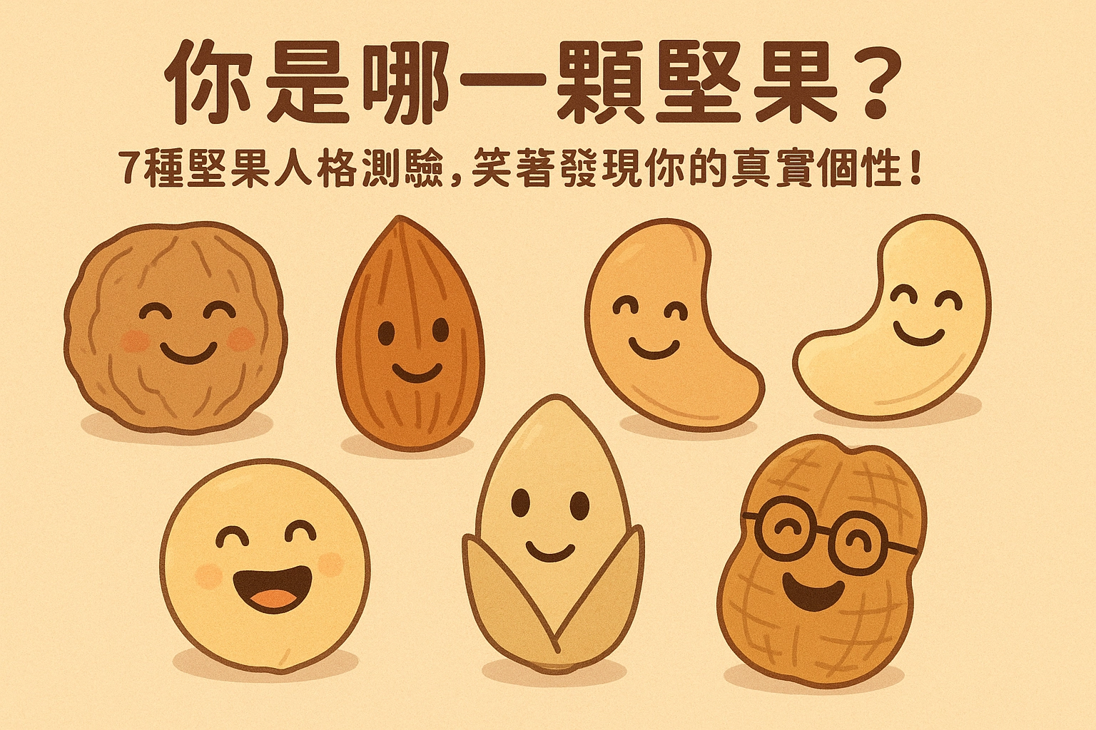 堅果,人格測驗,可夫萊