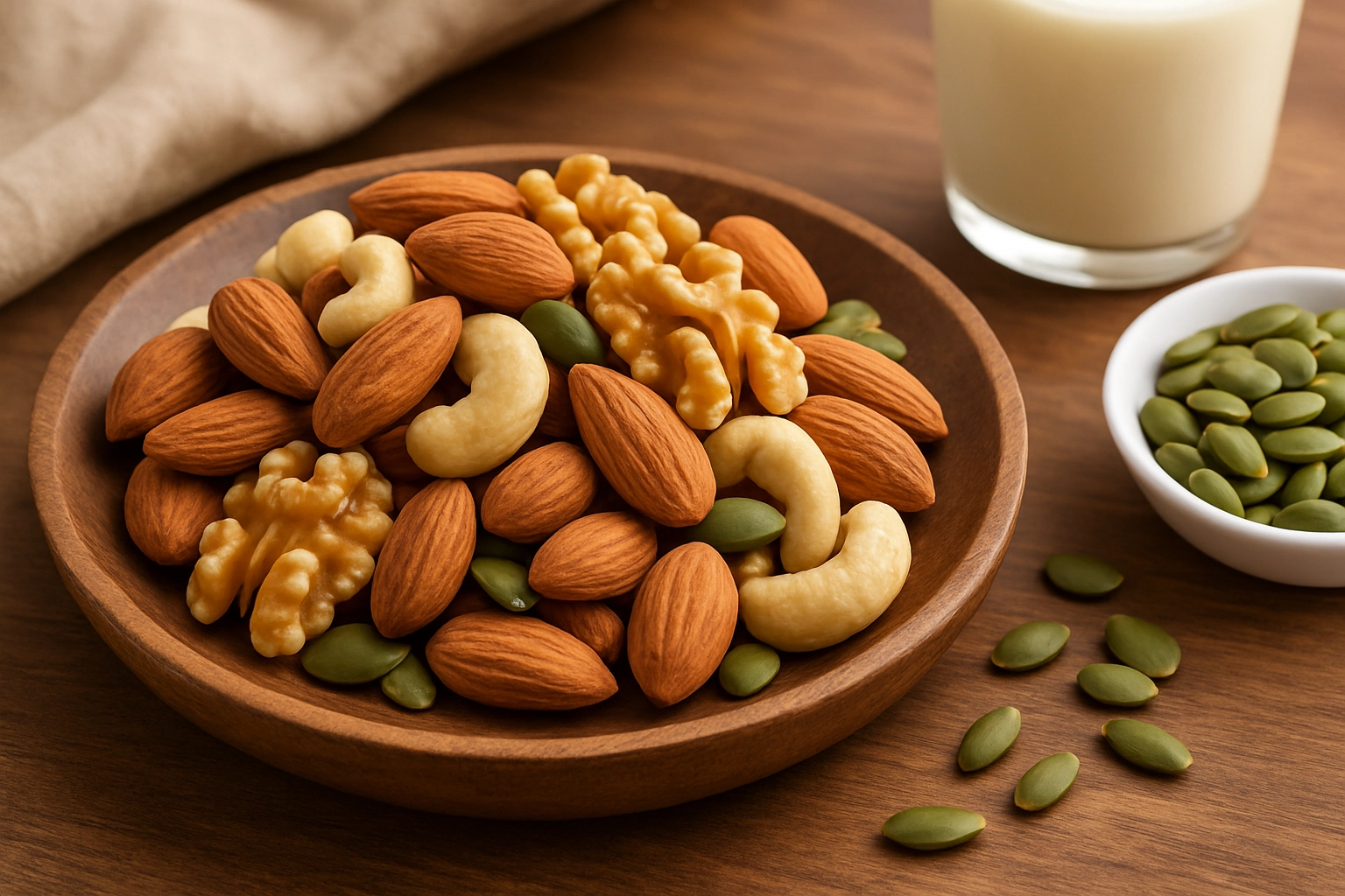 堅果,高蛋白堅果,南瓜子,杏仁